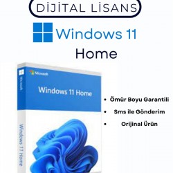 Windows 11 Home Dijital  Lisans Anahtarı