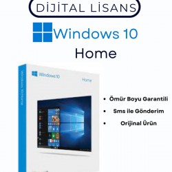Windows 10 Home Dijital  Lisans Anahtarı
