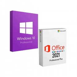 Windows 10 Pro Fqc-09525 + Office 2021 Pro Plus 269-09050 Oem Esd Dijital Lisans