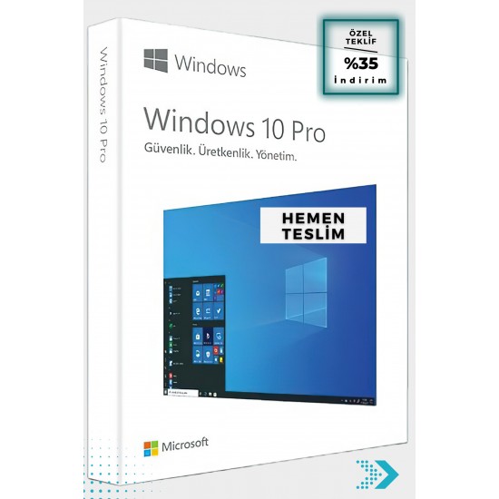Windows 10 Professional Dijital Lisans Anahtarı ��mür Boyu Garantili Orijinal Ürün HEMEN TESLİM