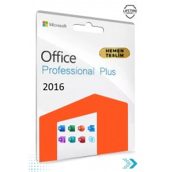 Office 2016 Pro Plus - Dijital Lisans Anahtarı, ORİJİNAL, ÖMÜR BOYU GARANTİLİ, ESD KEY, HEMEN TESLİM