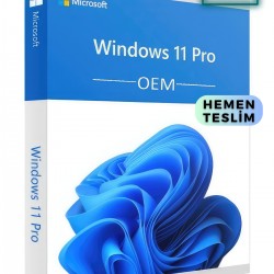 Windows 11 PRO OEM - Dijital Lisans Anahtarı - WİNDOWS 11 ÖMÜR BOYU, GARANTİLİ, ESD KEY HEMEN TESLİM