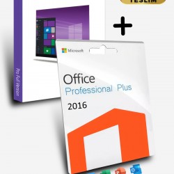 Windows 10 Professional + Office 2016 Proffesional