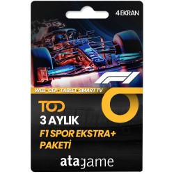 F1 Spor Extra+ Paketi 3 Ay - 4 Ekran