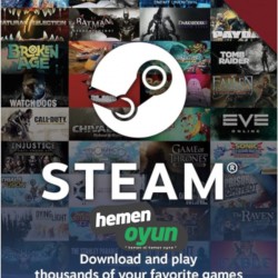 Steam Gift Card 50 USD Dolar Cüzdan Kodu