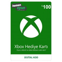 Xbox 100 TL Hediye Kartı Bakiye