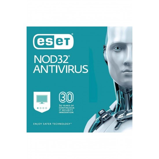 Nod32 Eset Antıvırus Türkçe 1 Kullanıcı 1 Yıl Dijital Ürünler