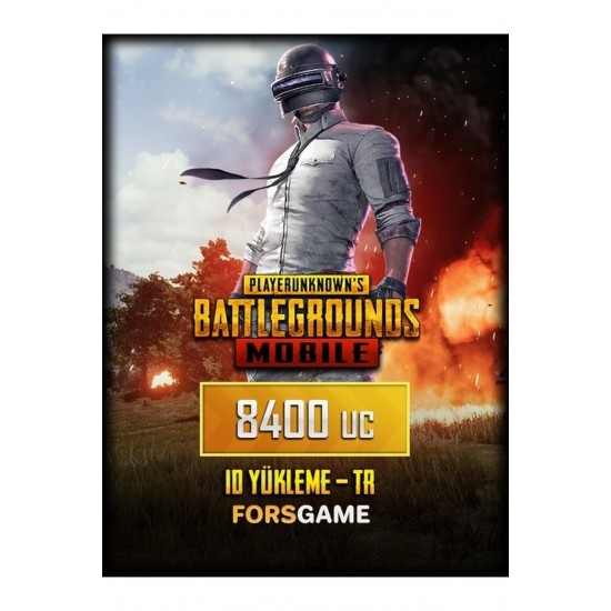 Pubg Mobile 8400 Uc Id Yükleme Tr