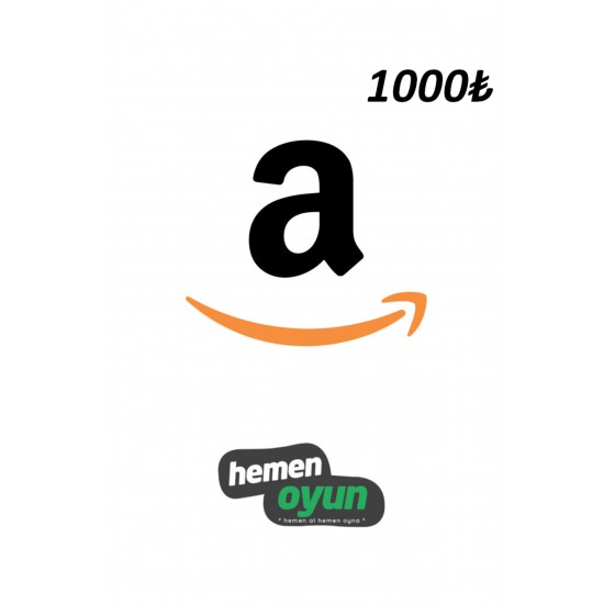 Amazon 1000 TL Hediye Kartı